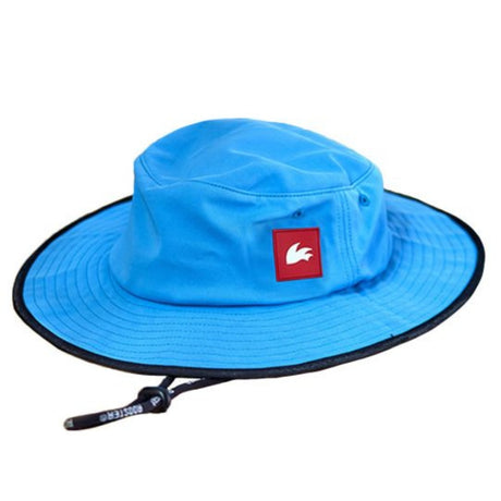 Rooster Wide Brimmed UV Hat - Blue