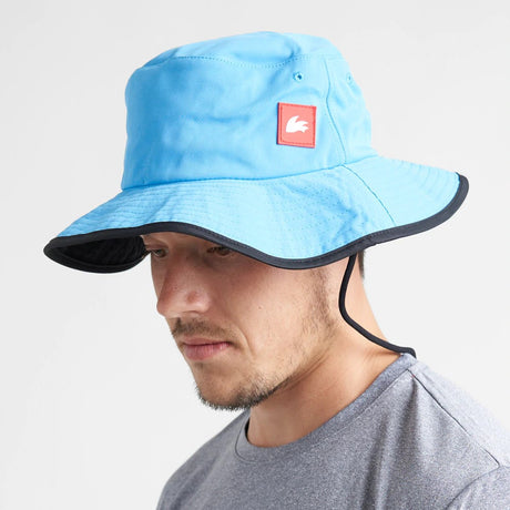 Rooster Wide Brimmed UV Hat - Blue_Additional1