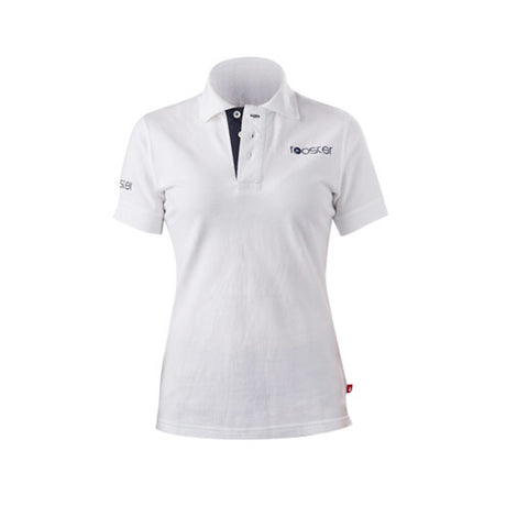 Rooster Women's Cotton Polo - White