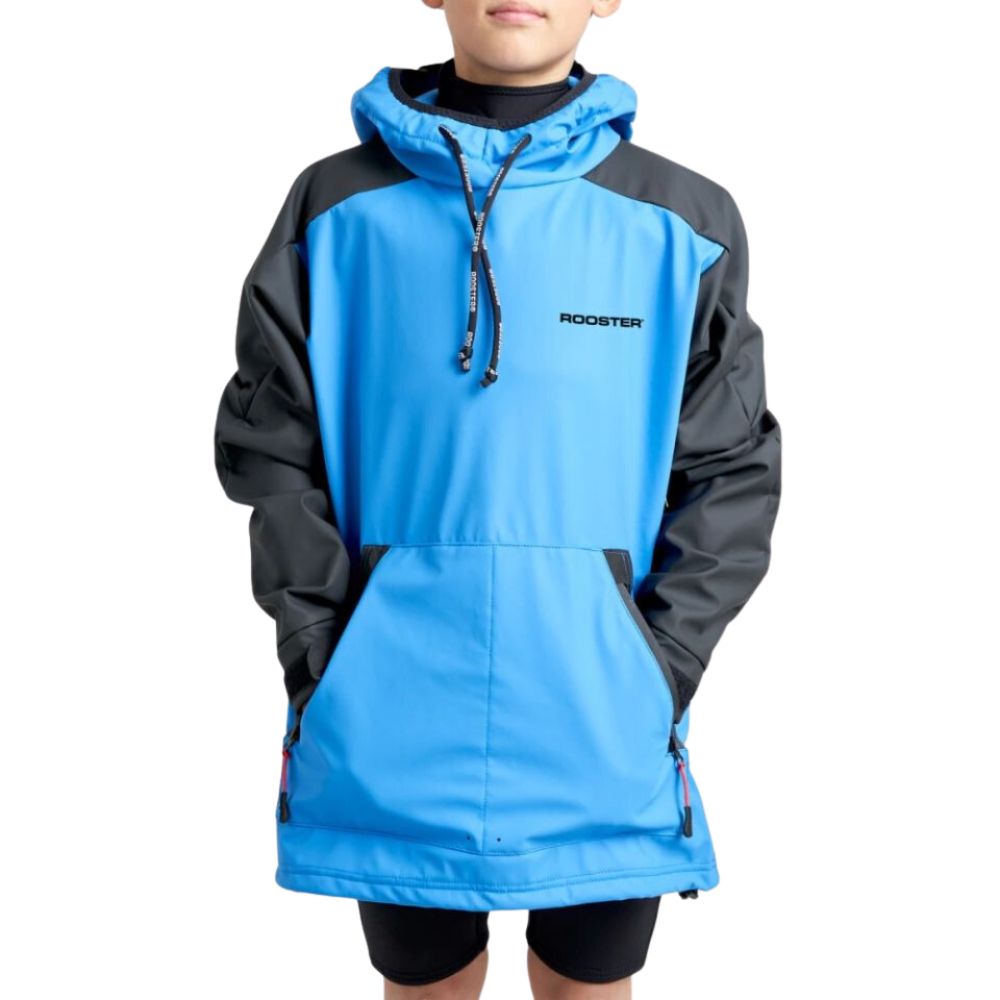 Rooster Aquafleece Hoodie - Blue (Junior)