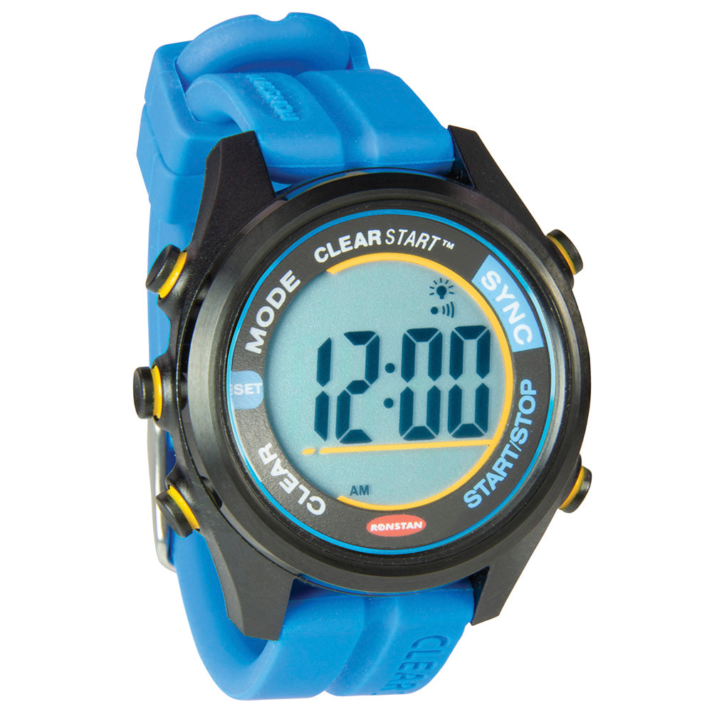 Ronstan ClearStart Sailing Watch, 40mm, Blue