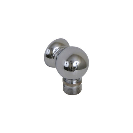 Scandvik Head & Shower Accessories - Compact Bulkhead Elbow - 3/8" BSP-M Hose Connection