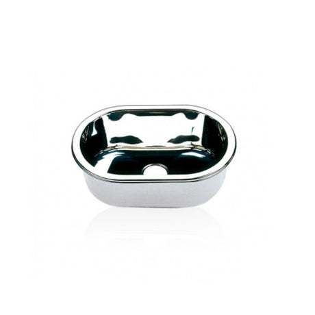 Scandvik Sinks - Basin Mirror Finish 18/10 SS (7/8" Flange Width) - Oval