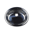 Scandvik Sinks - Basin Mirror Finish 18/10 SS (7/8" Flange Width) - Oval