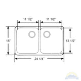 Scandvik Sinks Double Mirror Finish (3/4" Flange Width)_Additional1