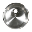 Scandvik Sinks - Cylindrical Brushed Finish 18/10 SS