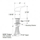 Scandvik Shower Valves - Single Lever Shower Mixer_Additional1