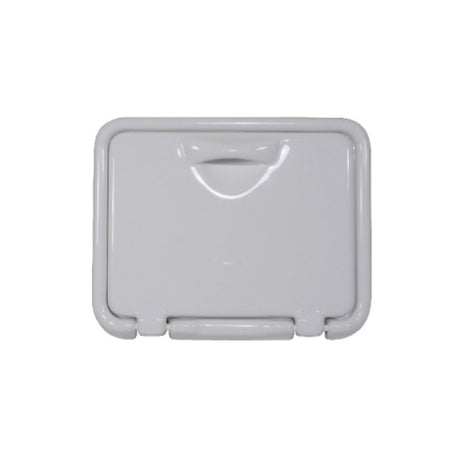 Scandvik Shower Boxes - Acrylic Capped ABS Utility Boxes - White w/ door