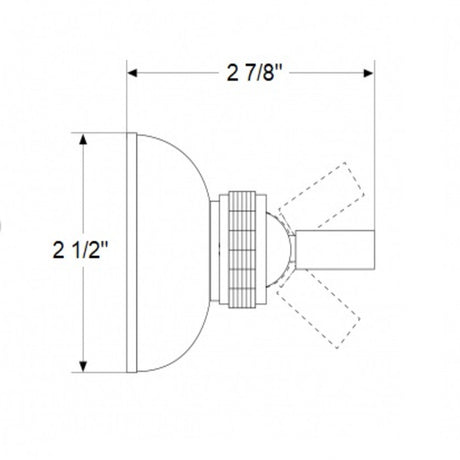 Scandvik Head & Shower Accessories - Bulkhead Elbow Shower Handle Holder_Additional1