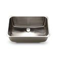 Scandvik Sinks - Rectangular Brushed Finish 18/10 SS (1/2" Flange Width - Under Mount)