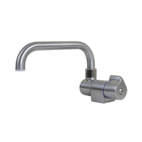 Scandvik Faucets - Folding Cold Water Tap w/ Low Swivel & Spout - Brushed PVD