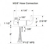 Scandvik Shower Valves - Single Lever Mixing Bridge_Additional1