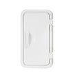 Scandvik Shower Boxes - Acrylic Capped ABS Utility Boxes - White w/ door