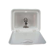 Scandvik Washdown Boxes - Single Chrome brass/plastic spigot