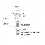 Scandvik Shower Valves - Compact Shower Tap_Additional2