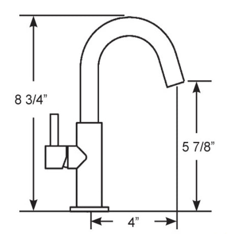 Scandvik Faucets - Basin Mixer Minimalistic Compact - Brushed_Additional1