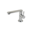 Scandvik Faucets - Basin Mixer Inn Contemporary Closed Spout - Brushed Finish Spout Only