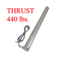 Scandvik 23 in. (584.2 mm) Hatch Lifter 440 lbs. (199.58 kg) Push/Pull - 12V - Stainless Steel