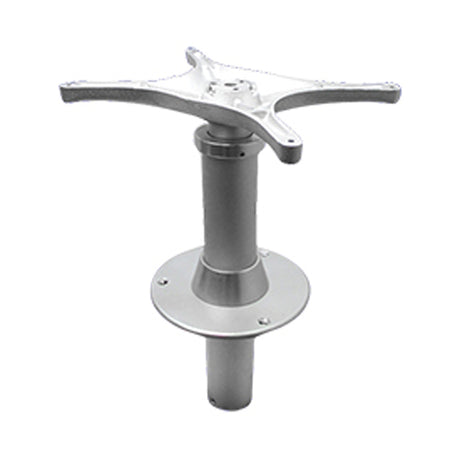 Scandvik Table Pedestal Single Stage X-Top (Through Deck) 12V