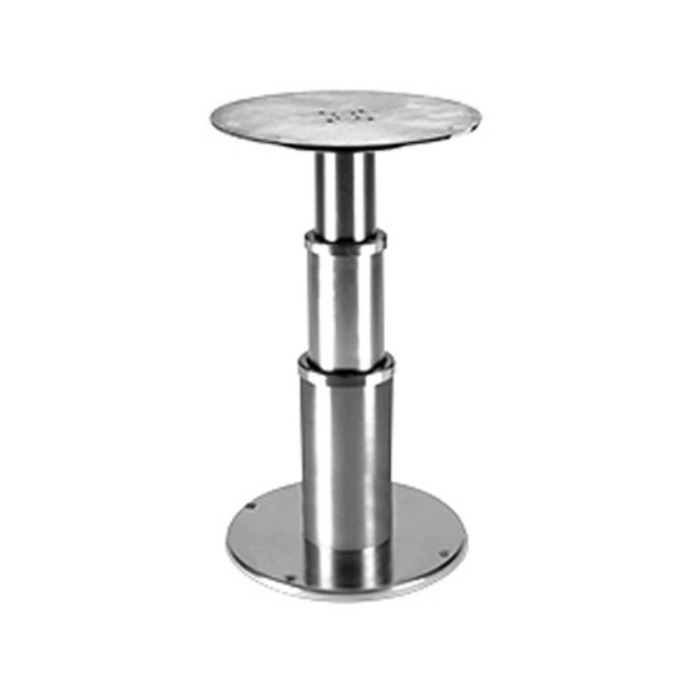 Scandvik Pedestals - Two Stage Round Top Heavy-Duty (Deck Mount) 12V