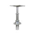 Scandvik Table Pedestal Two Stage X-Top (Through Deck) 12V