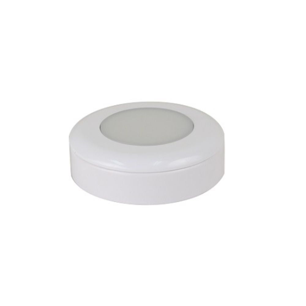 Scandvik Down Lights - A3 Surface Mount - W White - Plastic / White Finish (3") - LED