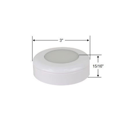 Scandvik Down Lights - A3 Surface Mount - W White - Plastic / White Finish (3") - LED_Additional1