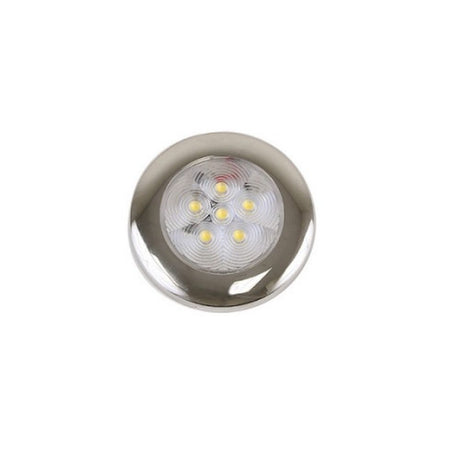 Scandvik Down Lights - B3 Surface Mount - C White - SS / Polished Finish (2 7/8") - LED