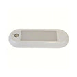 Scandvik Rail Lights - Oval Surface Mount - C White - Plastic / White Finish (7 1/3") - LED