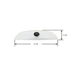 Scandvik Dome Lights - Surface Mount - W White - Plastic / White Finish (5 1/2") - LED_Additional1