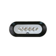 Scandvik Spreader Lights - Flush Mount - C White - Polycarbonate / Black Finish (6") - LED