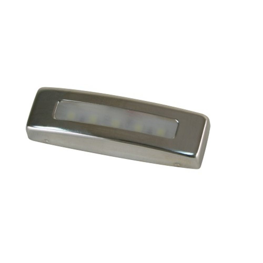 Scandvik Courtesy Lights - R-5 Surface Mount - Daylight Side - SS / Polished Finish (2 5/8") - LED