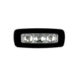 Scandvik Spreader Lights - Flush Mount - Daylight - Polycarbonate / Black Finish (4 1/2") - LED