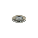 Scandvik Courtesy Lights - Oval Surface Mount - White - SS / Polished Finish (1 2/3") - LED