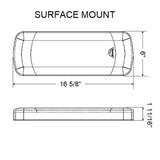 Scandvik Engine Room Lights - E-1680 Surface Mount - C White - 3400lm (16 5/8") - LED_Additional1