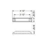 Scandvik Locker Lights - Surface Mount Daylight - Polycarbonate (4") - LED_Additional1