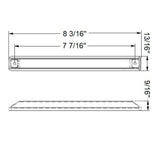 Scandvik Locker Lights - Surface Mount Daylight - Polycarbonate (8") - LED_Additional1