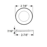 Scandvik Down Lights - S3 Surface Mount - W White / Blue - SS / Polished Finish (2 3/4") - LED_Additional1