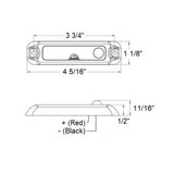 Scandvik Locker Lights - Surface Mount w/ Motion Sensor W White - Polycarbonate (3 3/4") - LED_Additional1