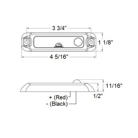 Scandvik Locker Lights - Surface Mount w/ Motion Sensor W White - SS (3 3/4") - LED_Additional1