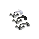 Scandvik Faucets - Combo Fixtures Standard Euro Handle - Chrome Handle 5' Chrome Flex Hose