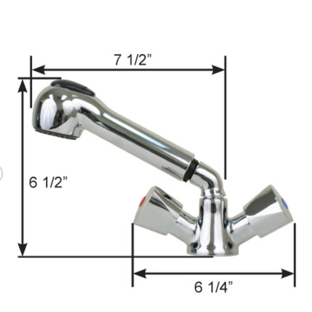 Scandvik Faucets - Combo Fixtures 5' White Hose_Additional1