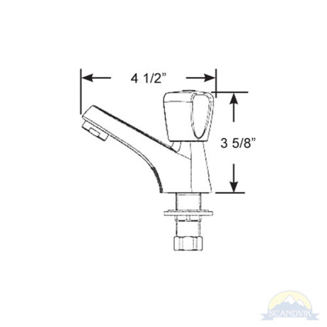 Scandvik Faucets - Tap Classic Cold Water_Additional1