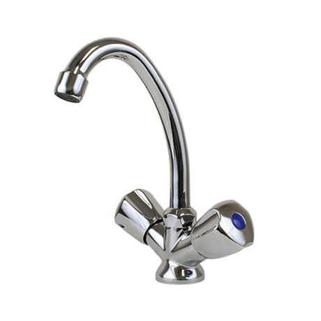 Scandvik Faucets - Galley Classic Swivel J-Spout Mixer