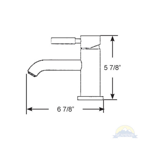 Scandvik Faucets - Basin Mixer Nordic Single Lever_Additional1