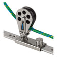 Schaefer Spring Loaded SS Lined Slide 1 1/4 in Track Slider