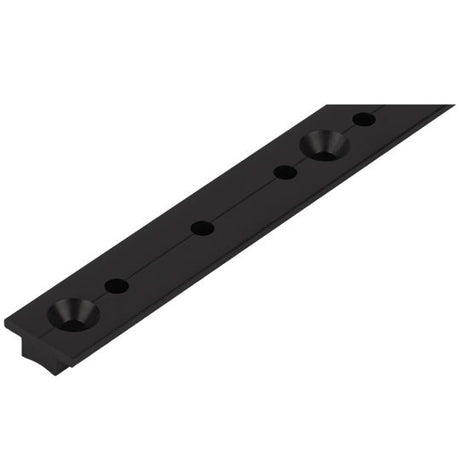 Schaefer Track Race (Black) - Length: 12.0 ft (3.7 m) - 1.0 x 1/8 in (25.0 x 3.0 mm)