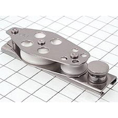 Schaefer Control Block - Adjustable Fiddle on Slide - Track Size: 1 1/4 x 3/16 in (31.0 x 4.6 mm)