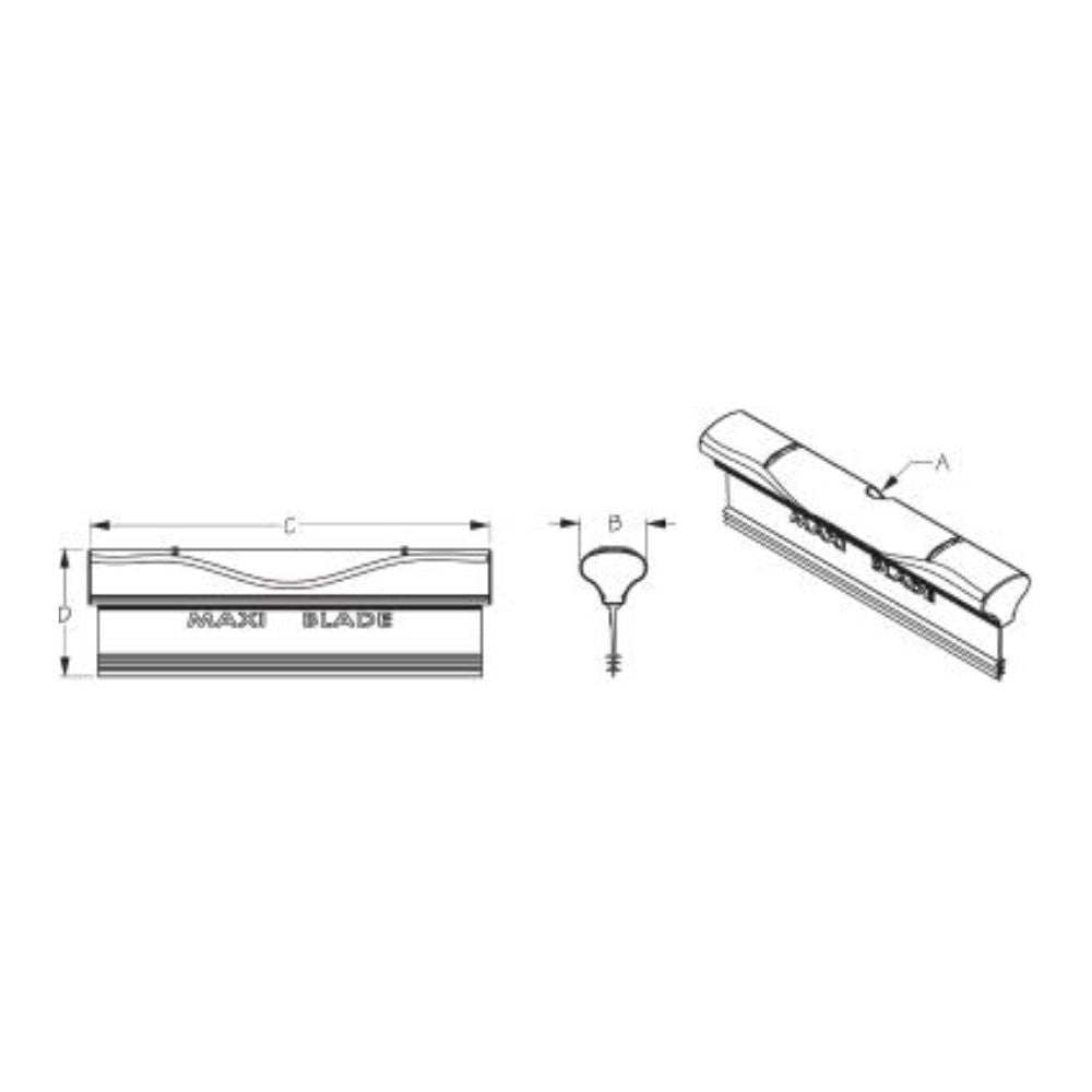 Sea-Dog Boat Hook Silicone Squeegee_Additional1