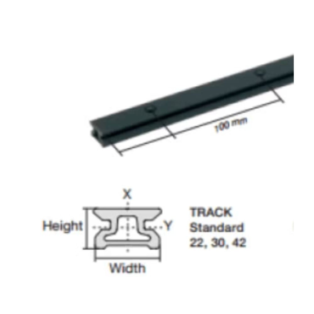 Selden Track System 22 Standard - Length: 19.7 ft (6.0 m)